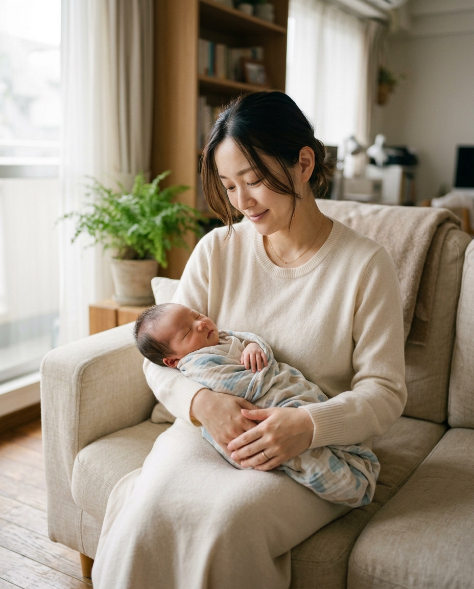 メイクする時間がなくても、大丈夫。寝起きの顔が、もう整っている。