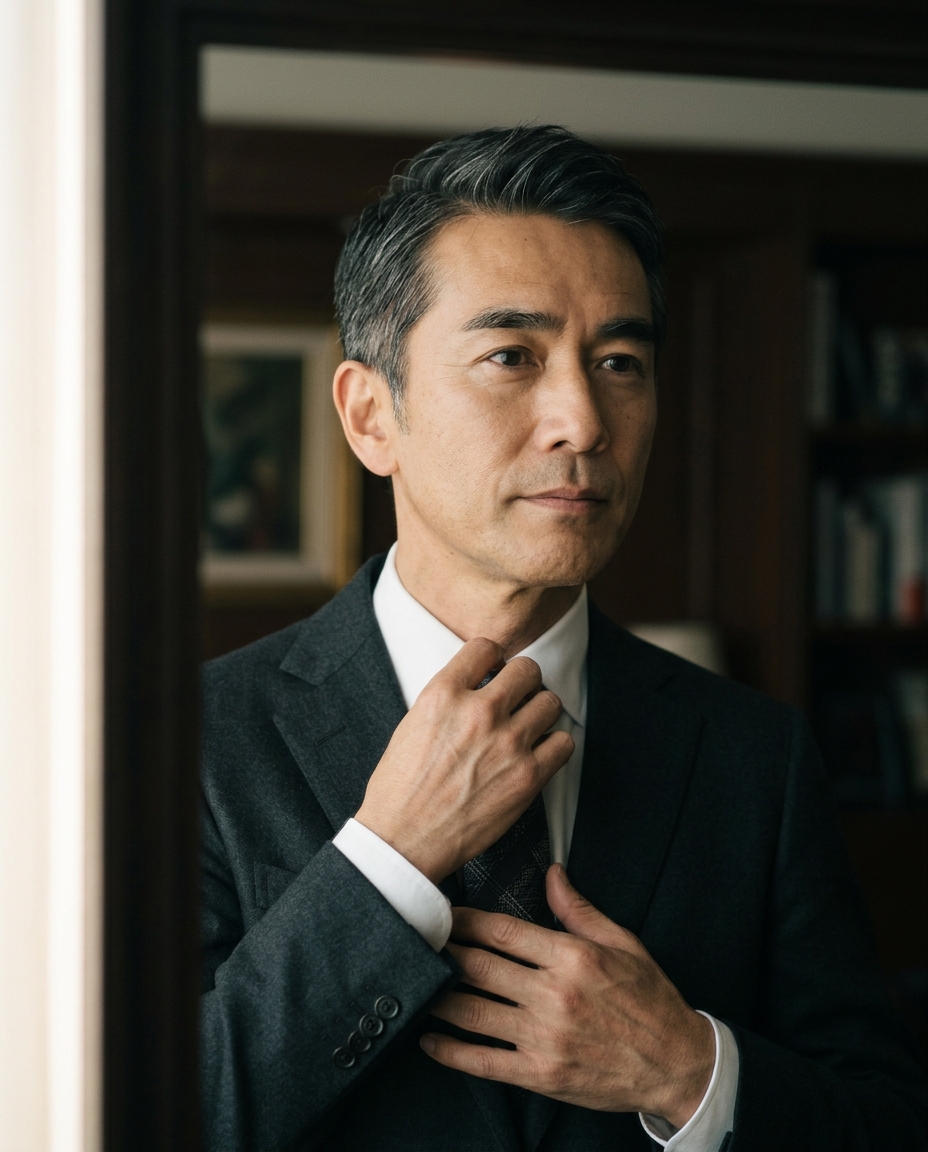 整えた、とは気づかれない。それが、男の自然仕上げ。