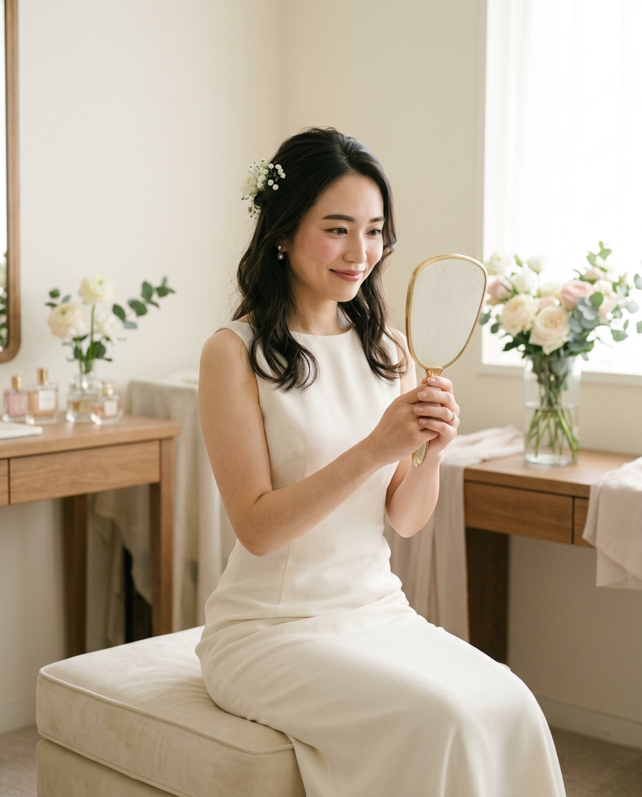 崩れる心配を、撮影から消す。残るのは、いちばん幸せな表情だけ。