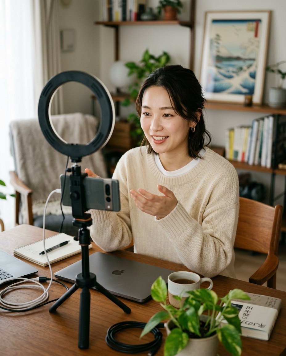 盛るんじゃなくて、整えておく。カメラ越しでも、すっぴん配信でも、ぜんぶ“いつもの私”でいられる。