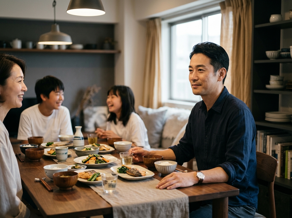 部下や家族の前で、頼れる顔つきでいられる