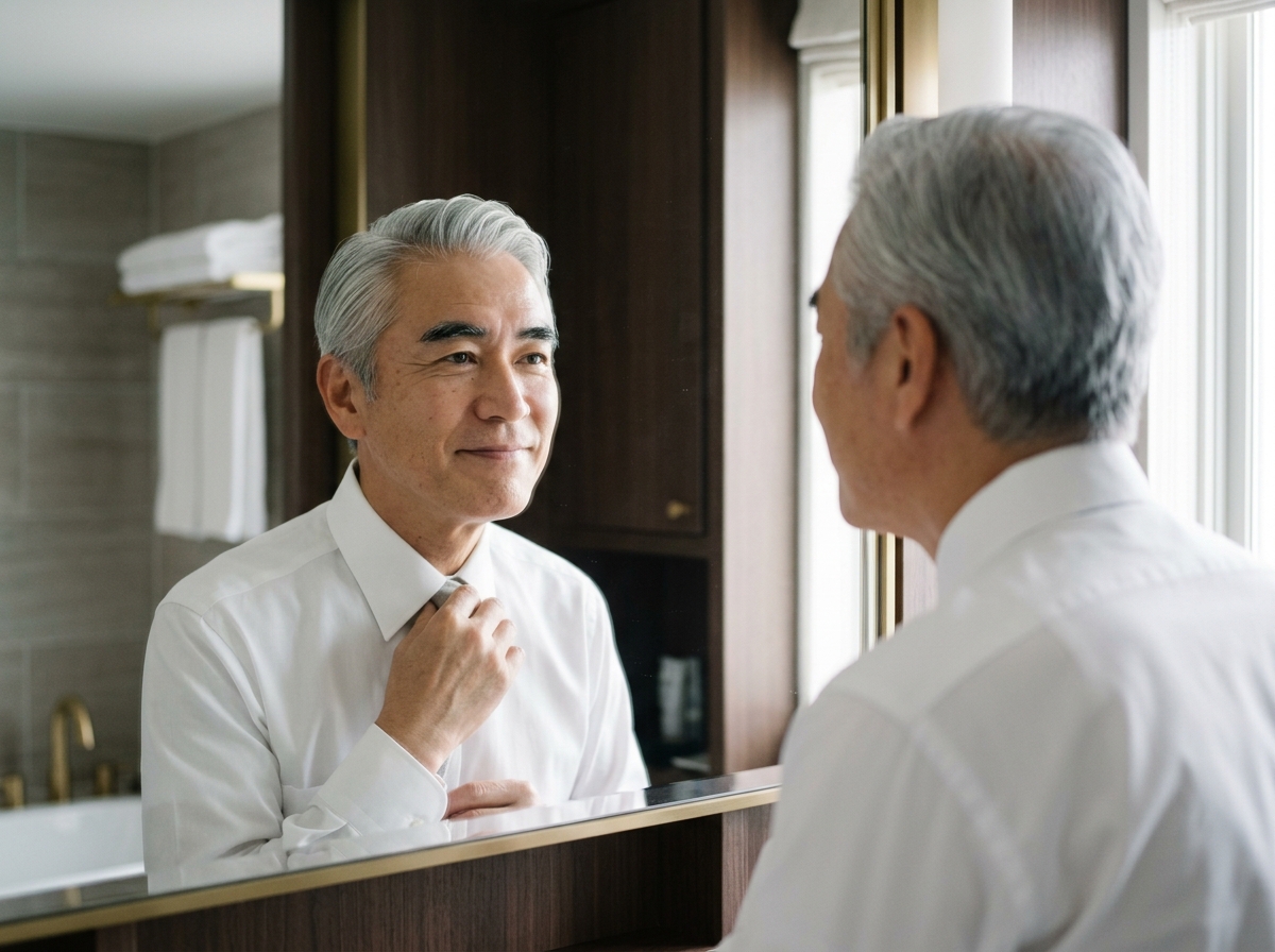 朝、鏡の前で「いい顔だ」と思える。
