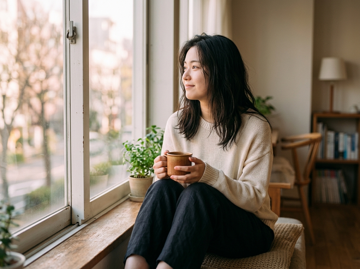 鏡の前の迷いが減って、その分だけ自分を好きになれる。