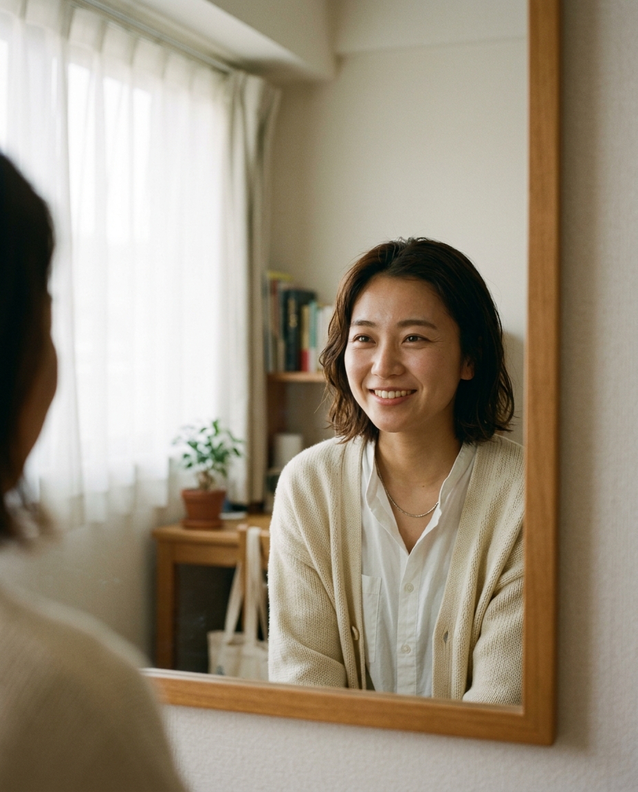 別人になるんじゃない。本来のあなたを、いちばん良く見せる。盛らないから、すっぴんでも自信が続く。