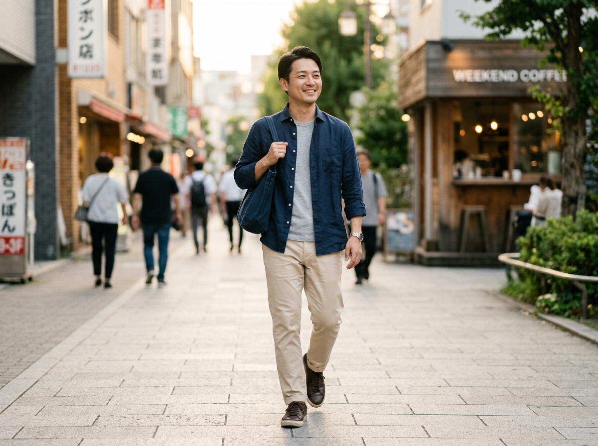 休日も、気負わず自然体で過ごせる