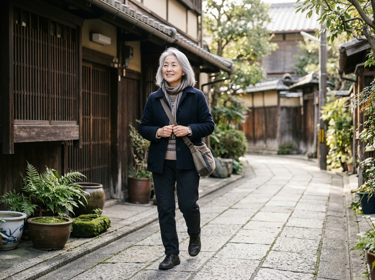 ご旅行先の朝も、さっと身支度して、心から楽しめる。