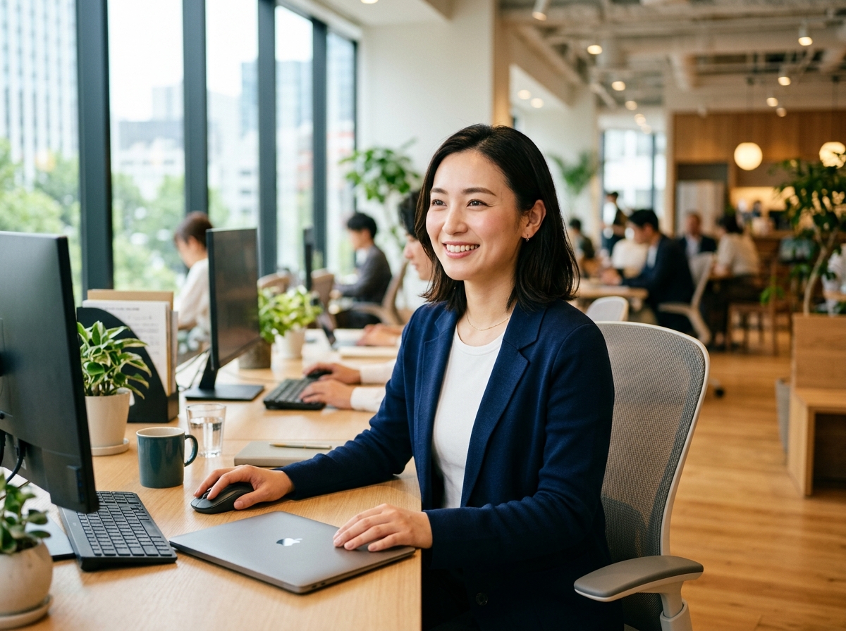 仕事で自信のあるお客様