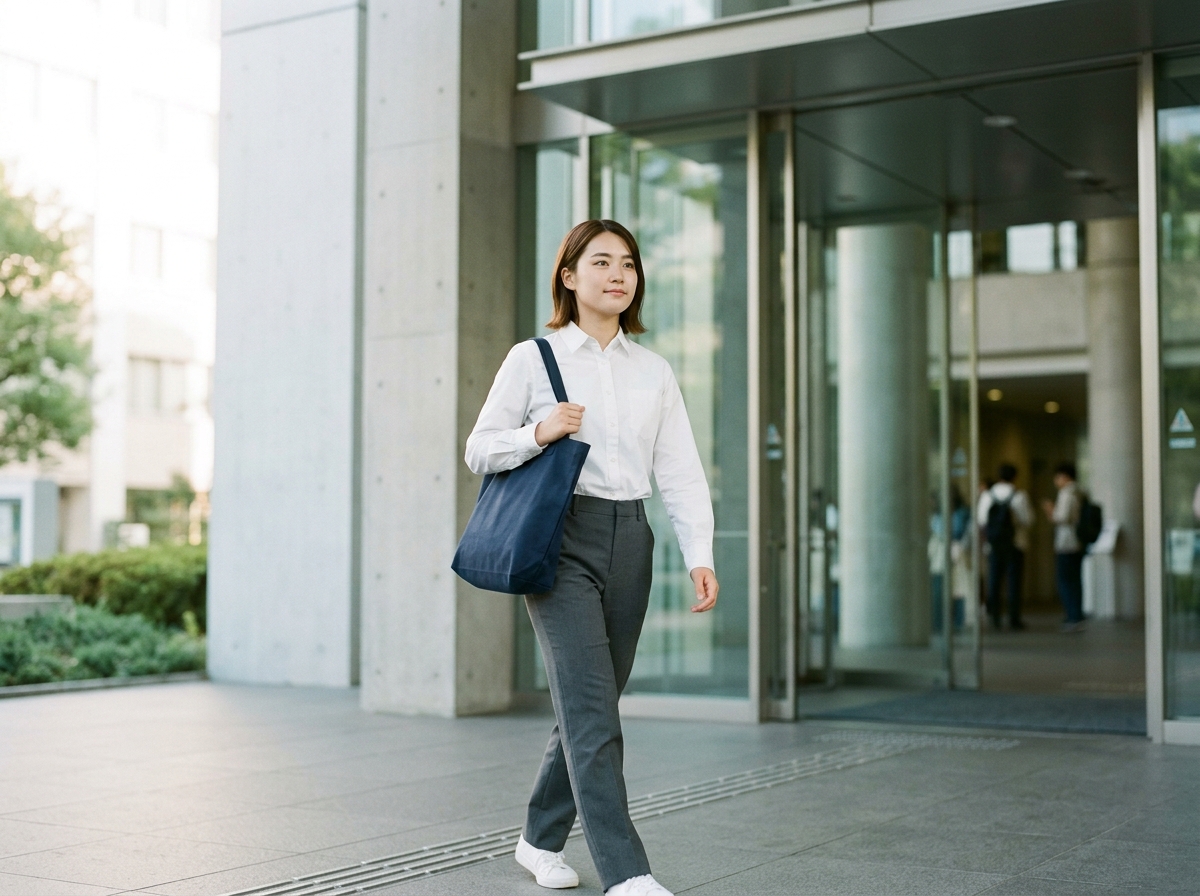 本番の朝、見た目の不安がない分、落ち着いて自分の力を出せる。
