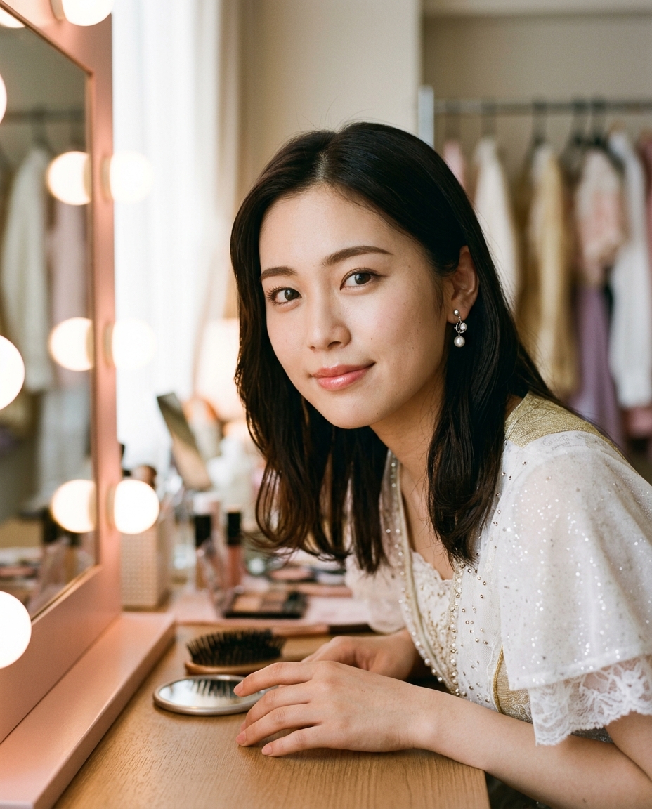 盛らないのに、盛れてる。近距離でもバレない。だから、すっぴんからステージまで、ずっと可愛い顔のまま。