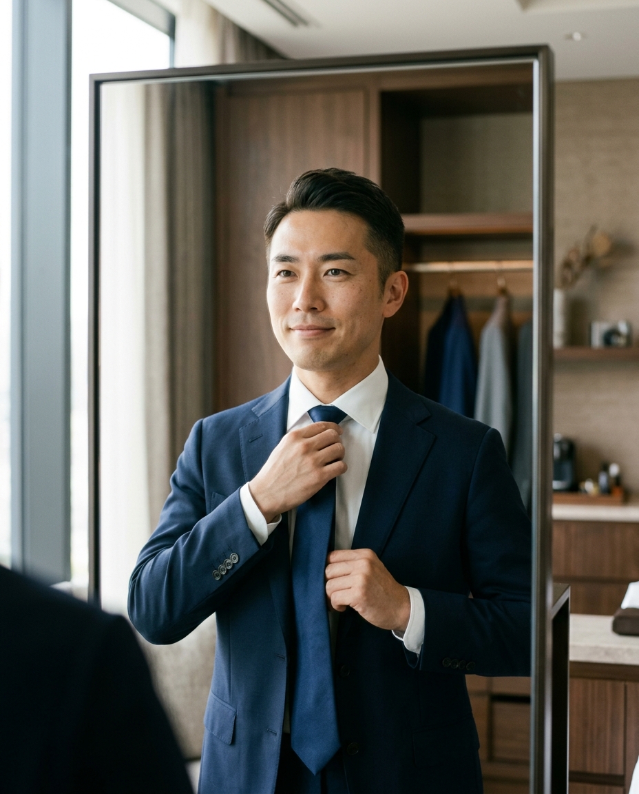 盛らない。バレない。整えた清潔感が、ただ続く。それが正解。